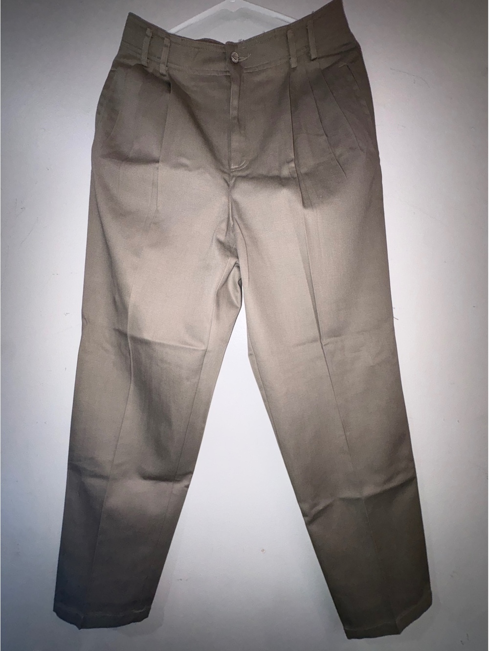 Liz Claiborne LIZSPORT Petite Khaki Dress Pants Size 12